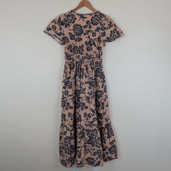 Anthropologie Somerset Floral Maxi Dress - Picture 7 of 8